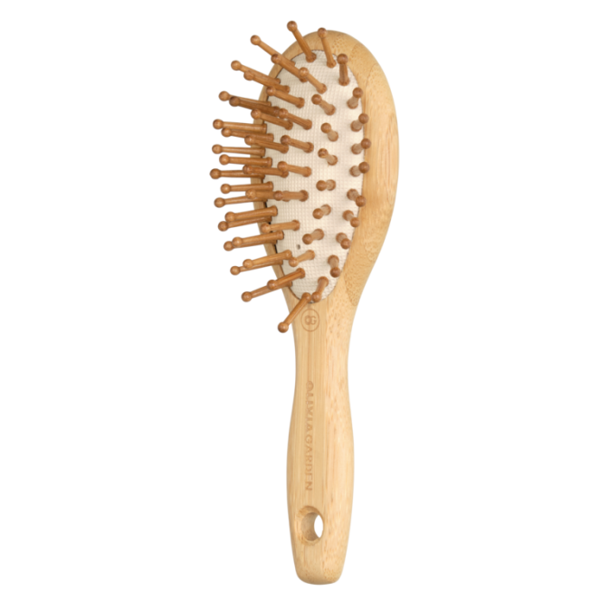 Компактна бамбукова масажна щітка Olivia Garden Bamboo Touch Detangle Massage XS (арт. ID2227) 