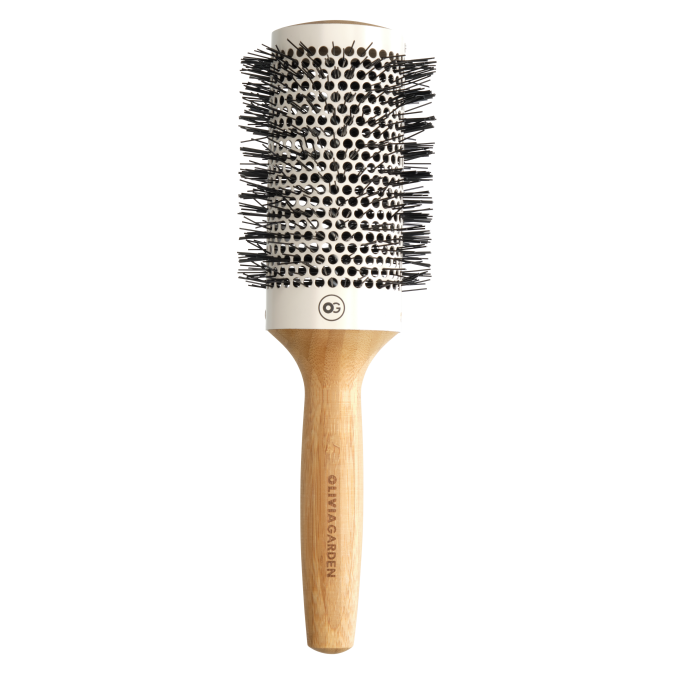 Заголовок: Термобрашинг із бамбуковою ручкою Olivia Garden Bamboo Touch Blowout Thermal 53 мм (арт. ID2233 / ID1017) 