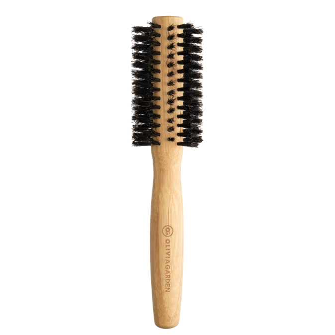 Брашинг із натуральною щетиною кабана Olivia Garden Bamboo Touch Blowout Boar 20 мм (арт. ID2238 / ID1040) 