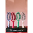 Професійна щітка для розплутування волосся Olivia Garden Fingerbrush Care Iconic Boar & Nylon Hot Pink M (арт. ID1200 / PR-FB1PC-BLUSH-HP)