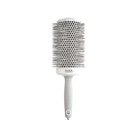 Браш Olivia Garden EXPERT BLOWOUT SPEED Wavy Bristles White & Grey 65 (ID2028)