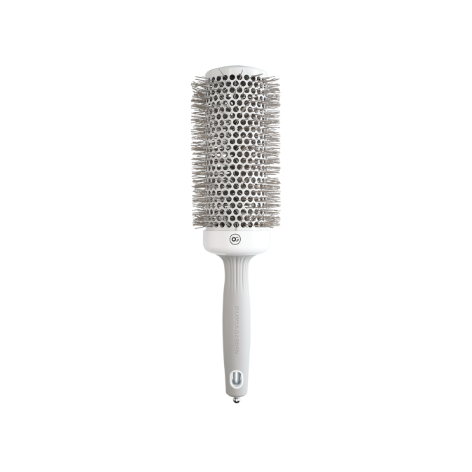 Браш Olivia Garden EXPERT BLOWOUT SPEED Wavy Bristles White & Grey 55 (ID2027) 