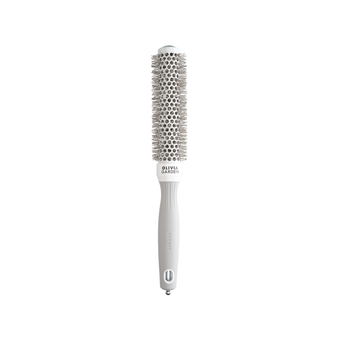 Браш Olivia Garden EXPERT BLOWOUT SPEED Wavy Bristles White & Grey 25 (ID2024) 