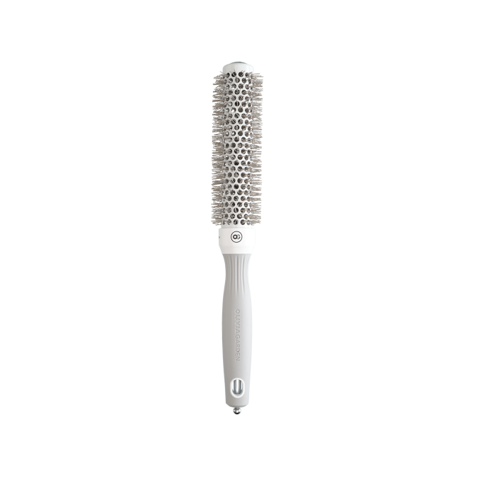Браш Olivia Garden EXPERT BLOWOUT SPEED Wavy Bristles White & Grey 25 (ID2024) 