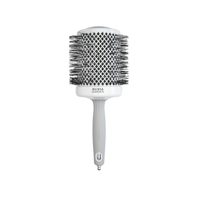 Браш Olivia Garden EXPERT BLOWOUT SHINE White & Grey 80 (ID2008) от компании ИРИС