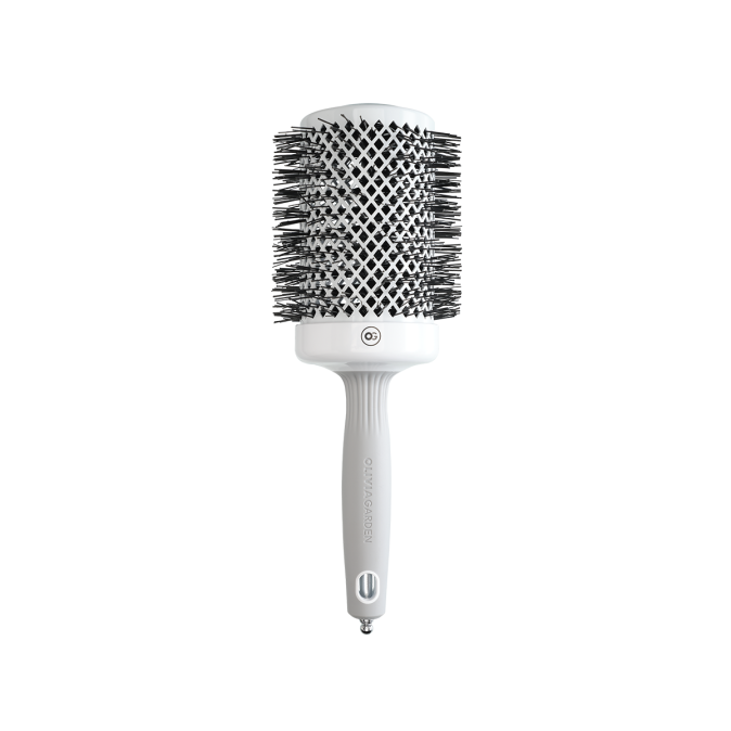 Браш Olivia Garden EXPERT BLOWOUT SHINE White & Grey 65 (ID2007) 