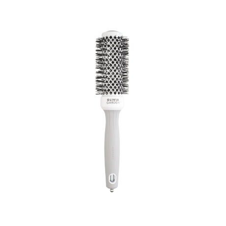 Браш Olivia Garden EXPERT BLOWOUT SHINE White & Grey 35 (ID2004)