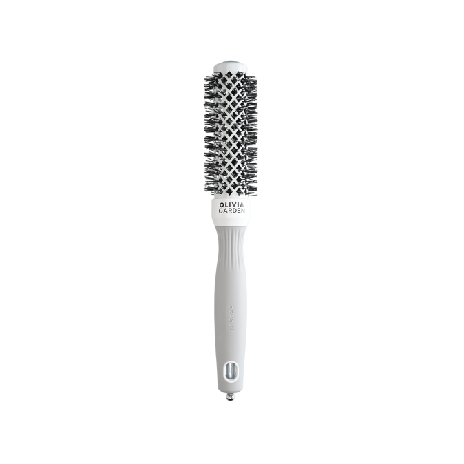 Браш Olivia Garden EXPERT BLOWOUT SHINE White & Grey 25 (ID2003) 