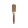 Браш Olivia Garden EXPERT BLOWOUT SHINE Wavy Bristles Gold & Brown 35 (ID2049)