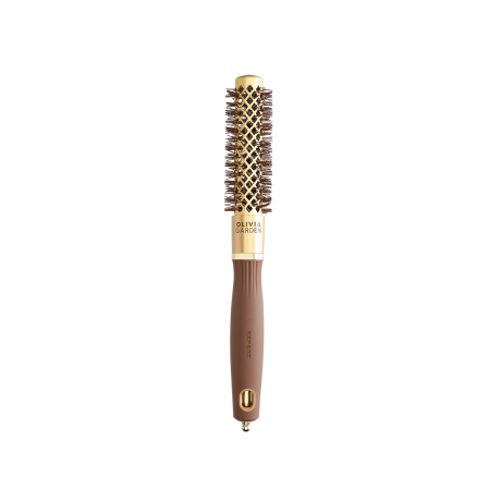 Браш Olivia Garden EXPERT BLOWOUT SHINE Wavy Bristles Gold & Brown 20 (ID2047)