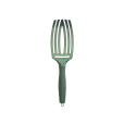Щетка для волос Olivia Garden Fingerbrush Care Ionic boar&nylon Зеленый изумруд M (ID1826)