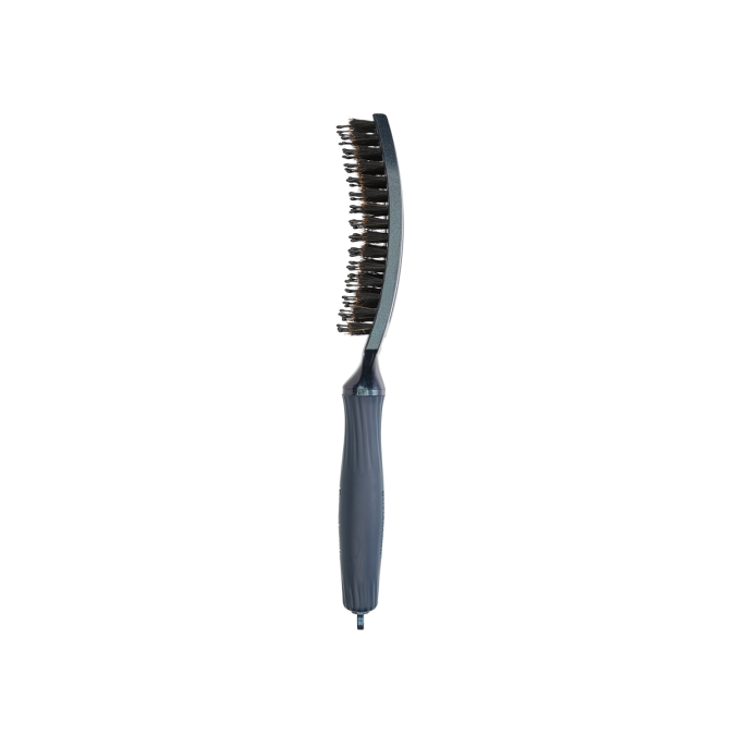 Щетка для волос Olivia Garden Fingerbrush Care Ionic boar&nylon Синий сапфир M (ID1825) от компании ИРИС