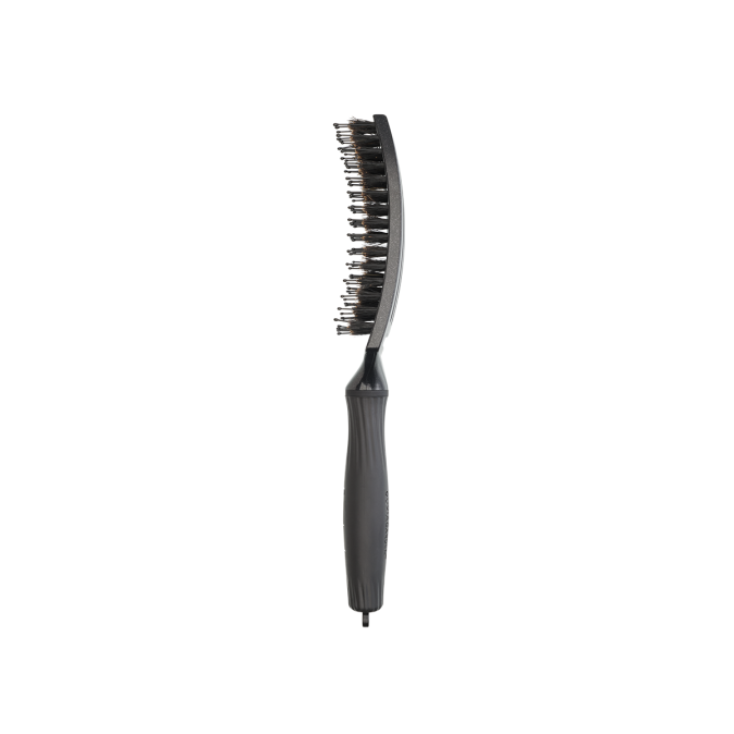 Щетка для волос Olivia Garden Fingerbrush Care Ionic boar&nylon Черный оникс M (ID1828) от компании ИРИС