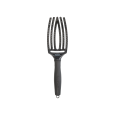 Щетка для волос Olivia Garden Fingerbrush Care Ionic boar&nylon Черный оникс M (ID1828)