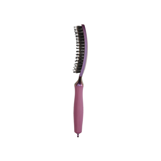 Щетка для волос Olivia Garden Fingerbrush Care Ionic boar&nylon Фиолетовый аметист M (ID1827) от компании ИРИС
