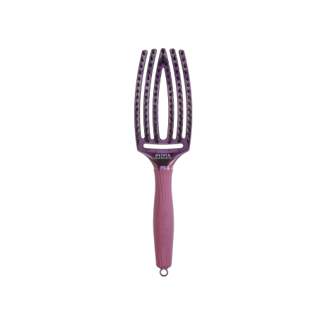 Щетка для волос Olivia Garden Fingerbrush Care Ionic boar&nylon Фиолетовый аметист M  (ID1827)