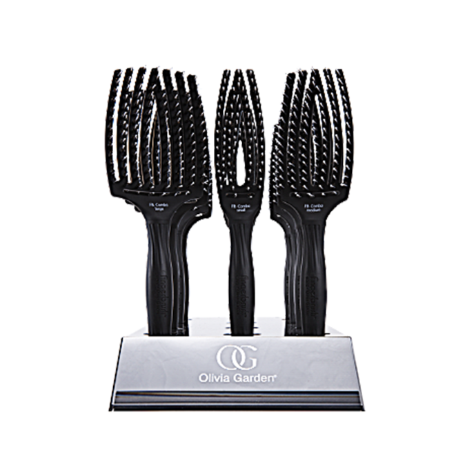 Дисплей щіток Olivia Garden Fingerbrush Display 12 Pcs Combo (BR-FBD12-COMBO) 