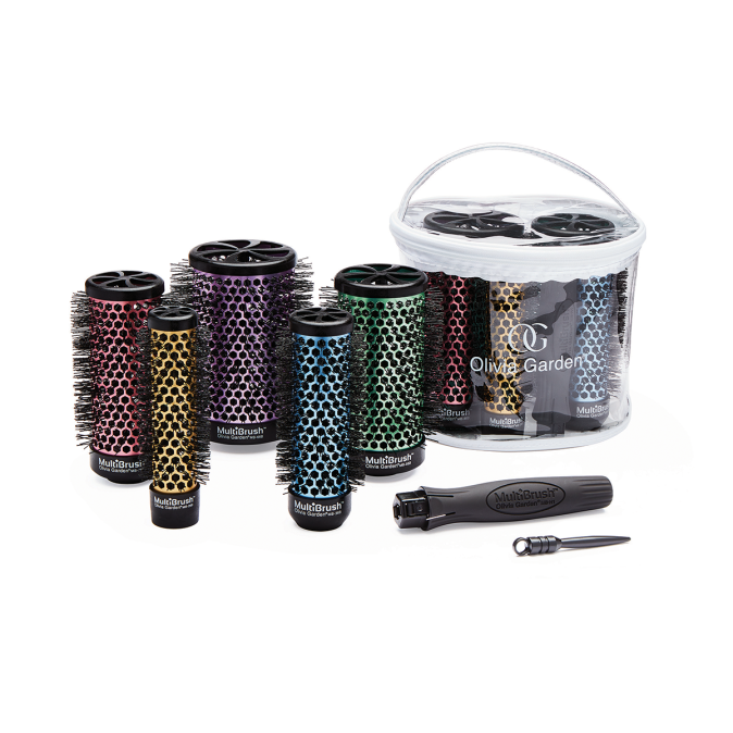Набор брашей Olivia Garden Multibrush Starter Kit (BR-MBBG5-TH26B) от компании ИРИС