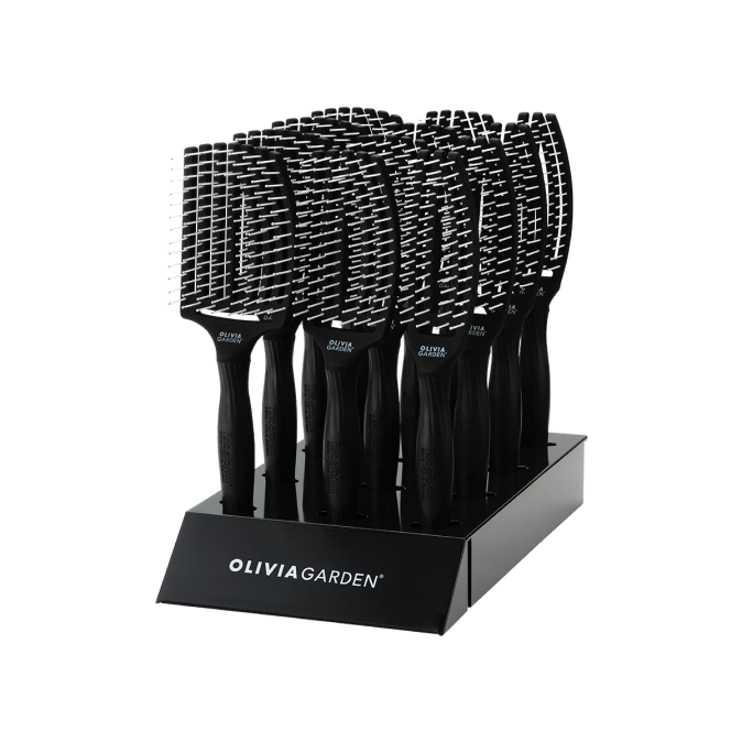 Дисплей щіток Olivia Garden Fingerbrush Display 12Pcs (BR-FBD12-00000) 