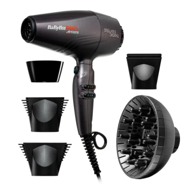 Фен BaBylissPRO Stellato Digital 2400 вт 