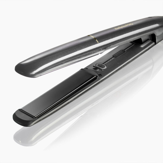 Випрямляч для волосся BaByliss PRO BAB3550E Stilista сіро-золотий 