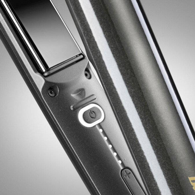 Випрямляч для волосся BaByliss PRO BAB3550E Stilista сіро-золотий 
