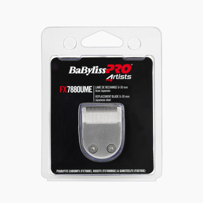 Сменный ножевой блок BaByliss PRO U-Blade 30 мм, японская сталь (арт. FX7880UME) к машинкам fx7880/rge 30мм от компании ИРИС