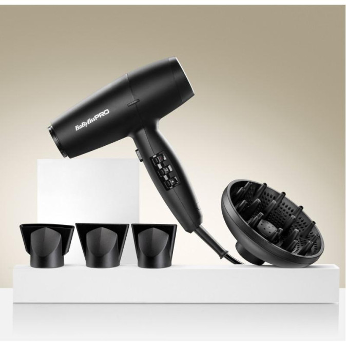 Професійний фен для волосся BaByliss PRO Lupia 2200W (арт. BAB7600E) 