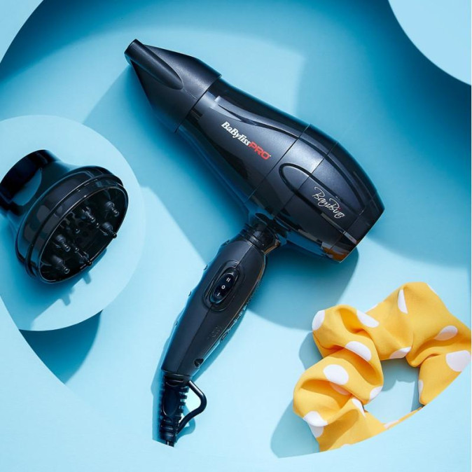 Дорожный компактный фен для волос BaByliss PRO Bambino 1200W (арт. BAB5510E) от компании ИРИС