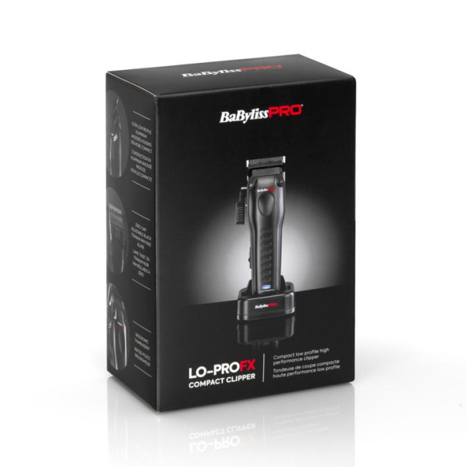 Професійна акумуляторна машинка BaByliss PRO LO-PROFX Compact Clipper (арт. FX820E) 