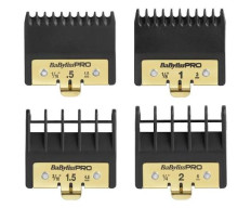 Набір преміум-насадок для тримера BaByliss PRO FXPTGE Premium Trimmer Guards Gold (1.5, 3, 4.8, 6 мм)