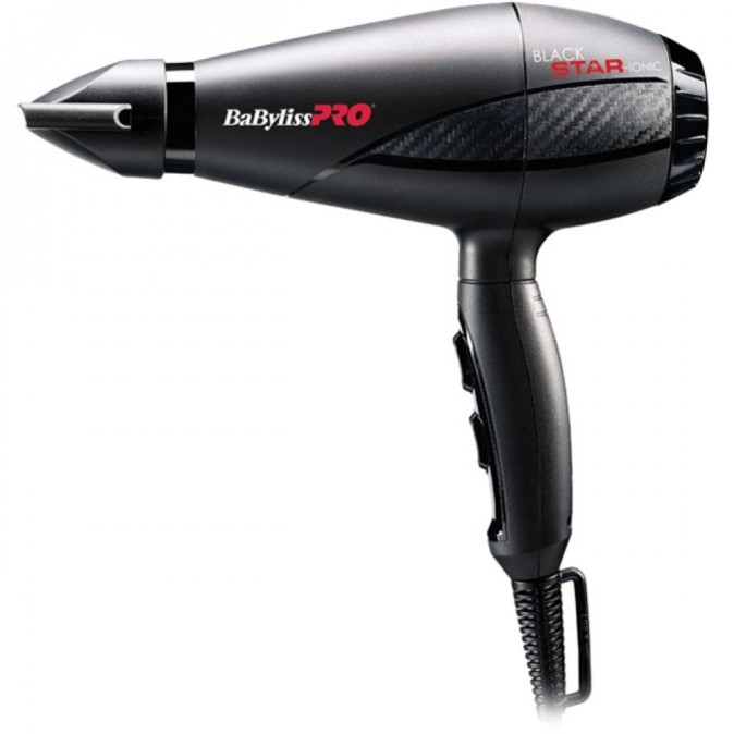 Фен BaBylissPRO Black Star BAB6200E, дефект упаковки 