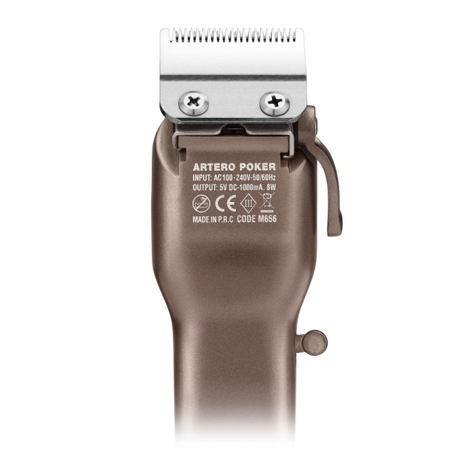 Машинка для стрижки акумуляторно-мережева Artero Clipper Poker+ (арт. M654) 