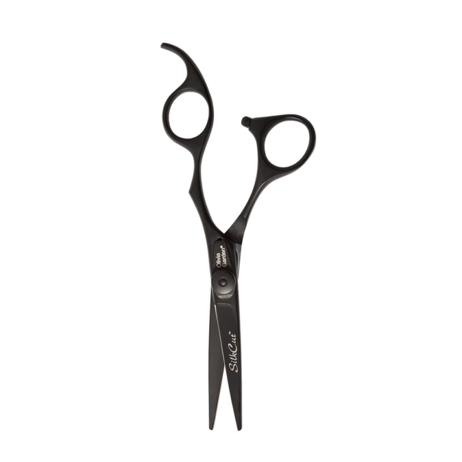 Ножиці для стрижки OLIVIA GARDEN Silkcut Matt Black Edition 575 (SH-SC1PC-57MBL-BOX) 