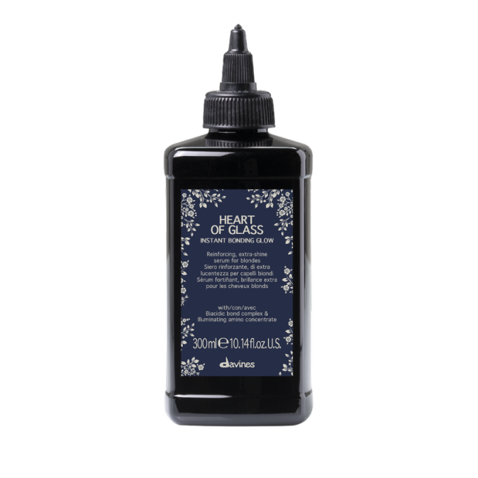 INSTANT bonding glow Зміцнювальна сироватка для екстраблиску блонду Heart of Glass Davines Davines, 300 мл 