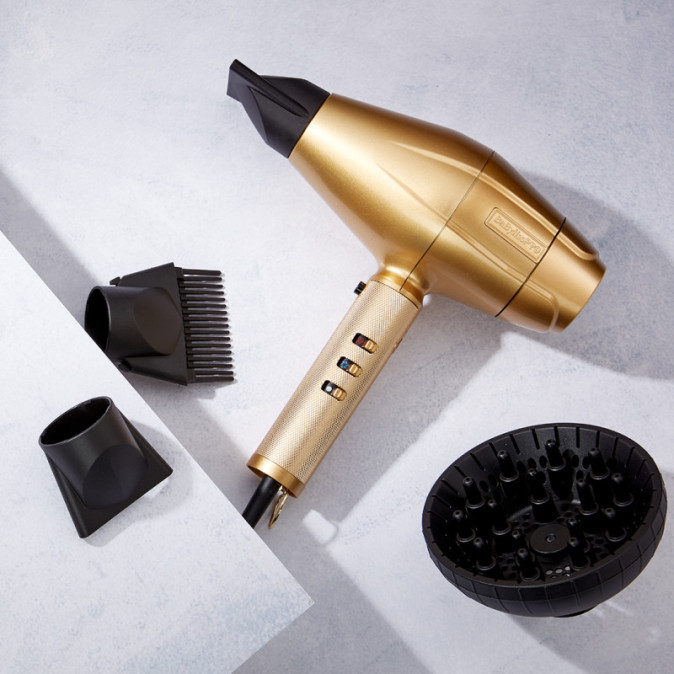 Фен для волосся BaByliss PRO FXBDG1E GOLDFX 