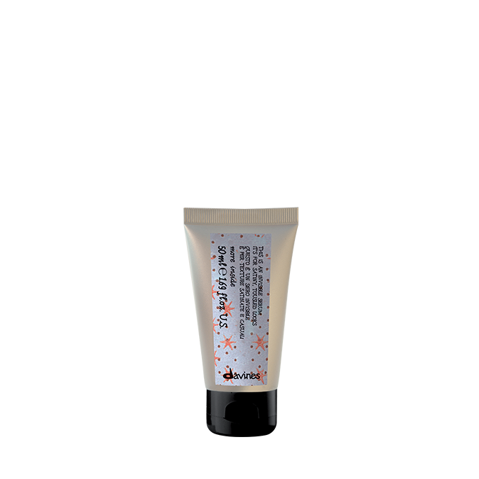 INVISIBLE Serum Невидима сироватка для створення ефекту шовковистості волосся. Фіксація #1 More Inside Davines, 50 мл 