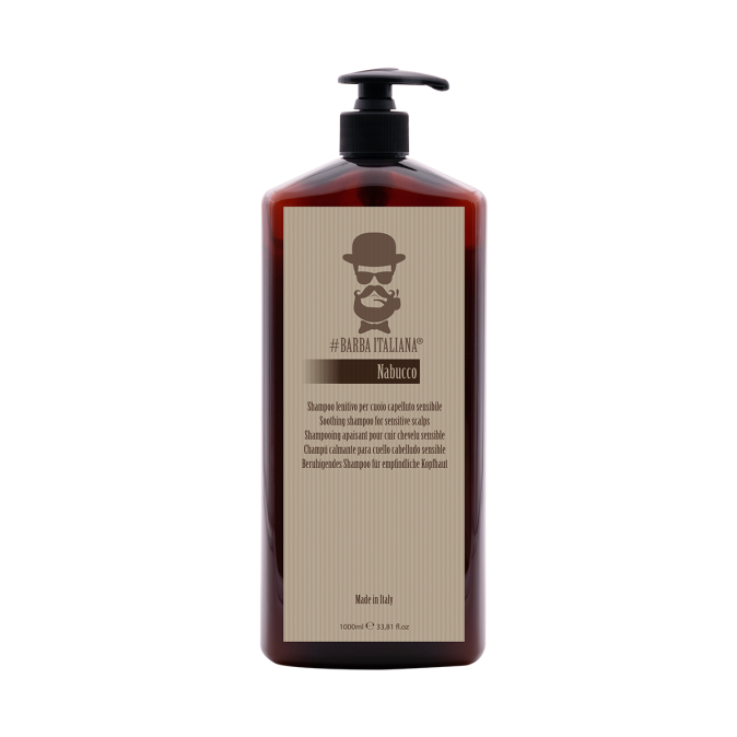 NABUCCO Успокаивающий шампунь для чувствительной кожи головы #Barba Italian, 1000 мл от компании ИРИС
