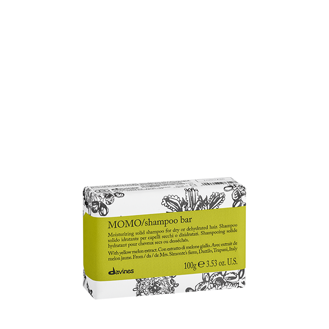 MOMO Shampoo bar Твердий шампунь для зволоження сухого та зневодненого волосся Essential Haircare Davines, 100 мл 