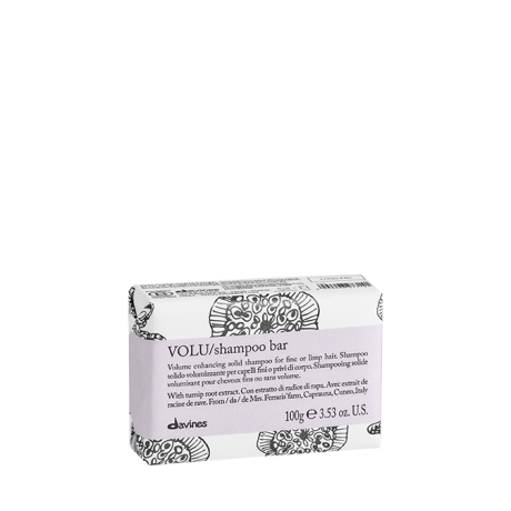 VOLU Shampoo bar Твердий шампунь для надання об'єму тонкому волоссю Essential Haircare Davines, 100 мл
