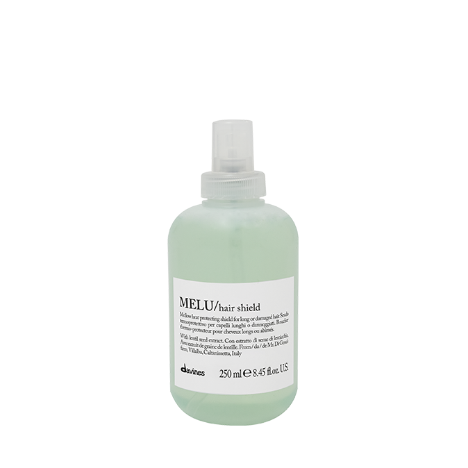 MELU Hair Shield Термозахисний спрей для пошкодженого та довгого волосся, що не потребує змивання Essential Haircare Davines, 250 мл 