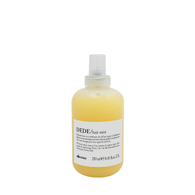 DEDE Hair Mist Делікатний спрей-кондиціонер для всіх типів волосся, що не потребує змивання Essential Haircare Davines, 250 мл 