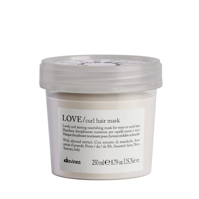 LOVE curl Hair Mask Маска для живлення та контролю завитка Essential Haircare Davines, 250 мл 