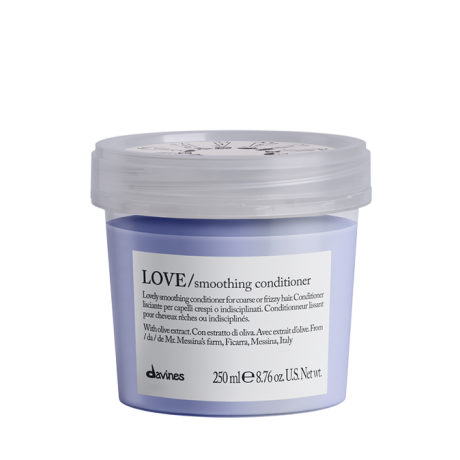 LOVE smoothing Сonditioner Кондиціонер для розгладження неслухняного та хвилястого волосся Essential Haircare Davines, 250 мл