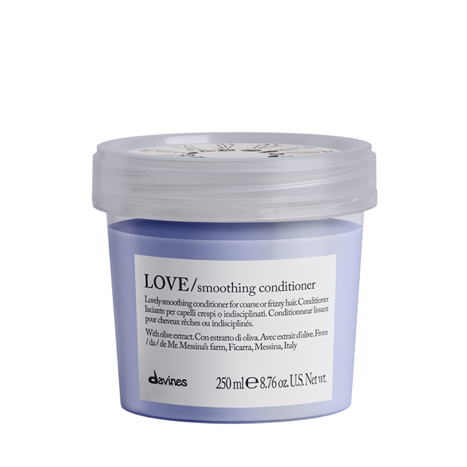 LOVE smoothing Сonditioner Кондиціонер для розгладження неслухняного та хвилястого волосся Essential Haircare Davines, 250 мл 