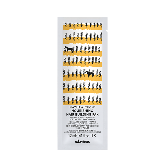 new!nt nourishing hair building pak- відновлююча маска для волосся пробник 12мл от компании ИРИС