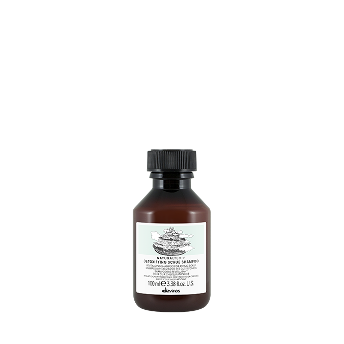 Шампунь-скраб детоксицирующий Detoxifying scrub shampoo Davines, 100 мл от компании ИРИС