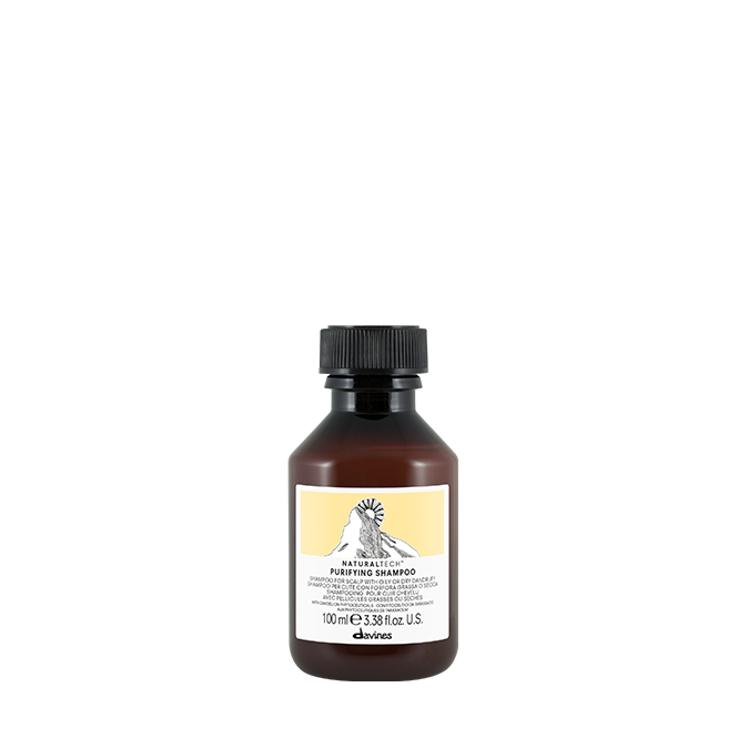 PURIFYING Shampoo Очищувальний шампунь проти сухої або жирної лупи Naturaltech Davines, 100 мл 