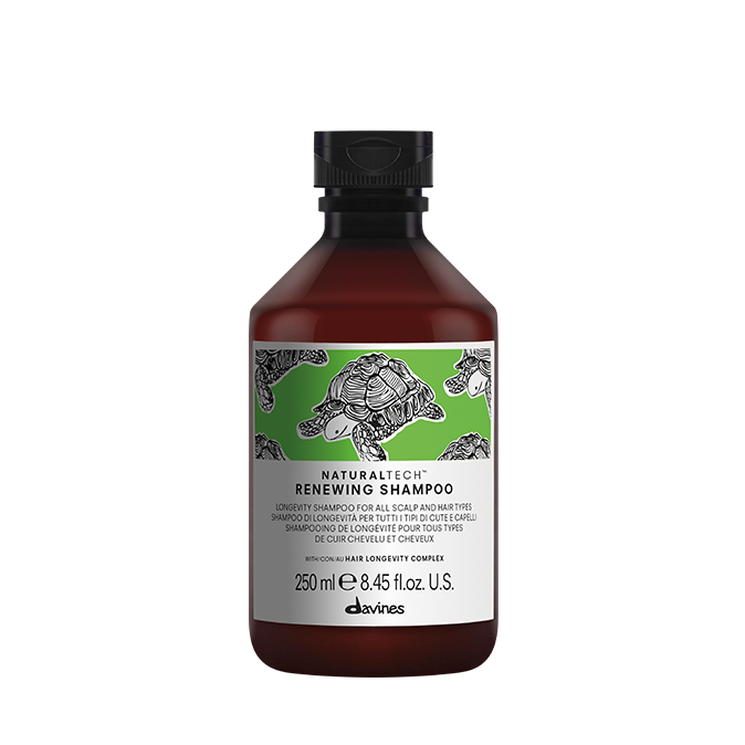 RENEWING Shampoo Відновлювальний шампунь, що подовжує життєвий цикл волосся Naturaltech Davines, 250 мл 