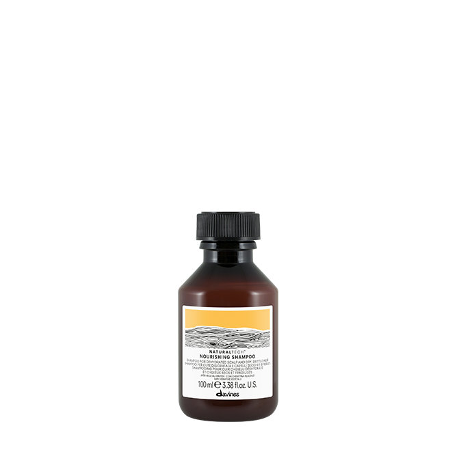 NOURISHING Shampoo Живильний шампунь для зневодненої шкіри голови та ламкого волосся Naturaltech Davines, 100 мл 